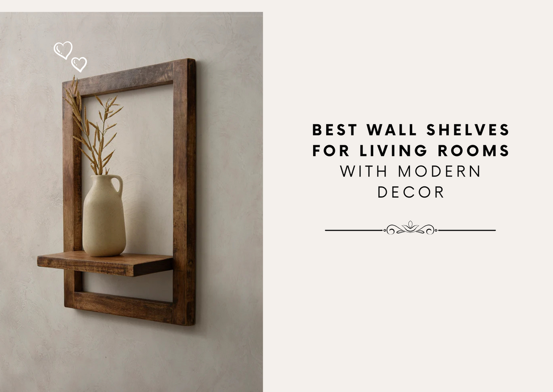 Best Wall Shelves for Living Rooms with Modern Decor