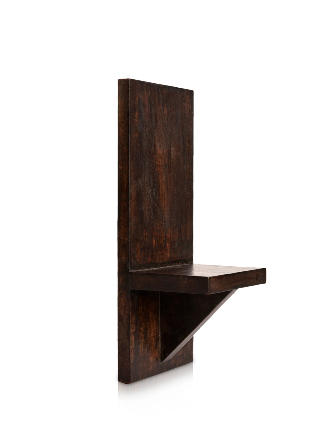 Wooden Set of Two Wall Shelves