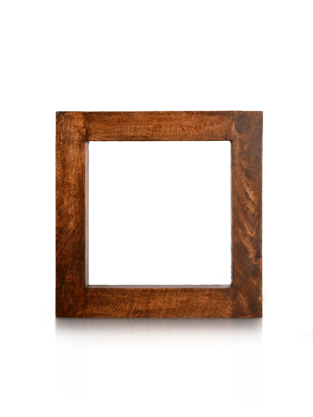Wooden Square Wall Shelf