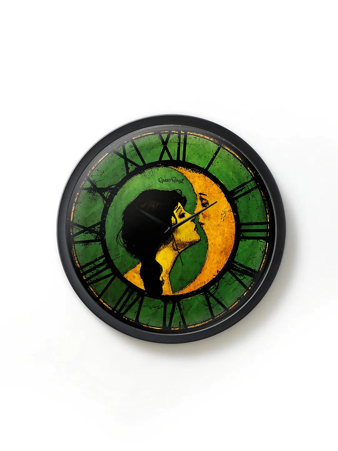 Moonkiss Multicolor Analog Wall Clock