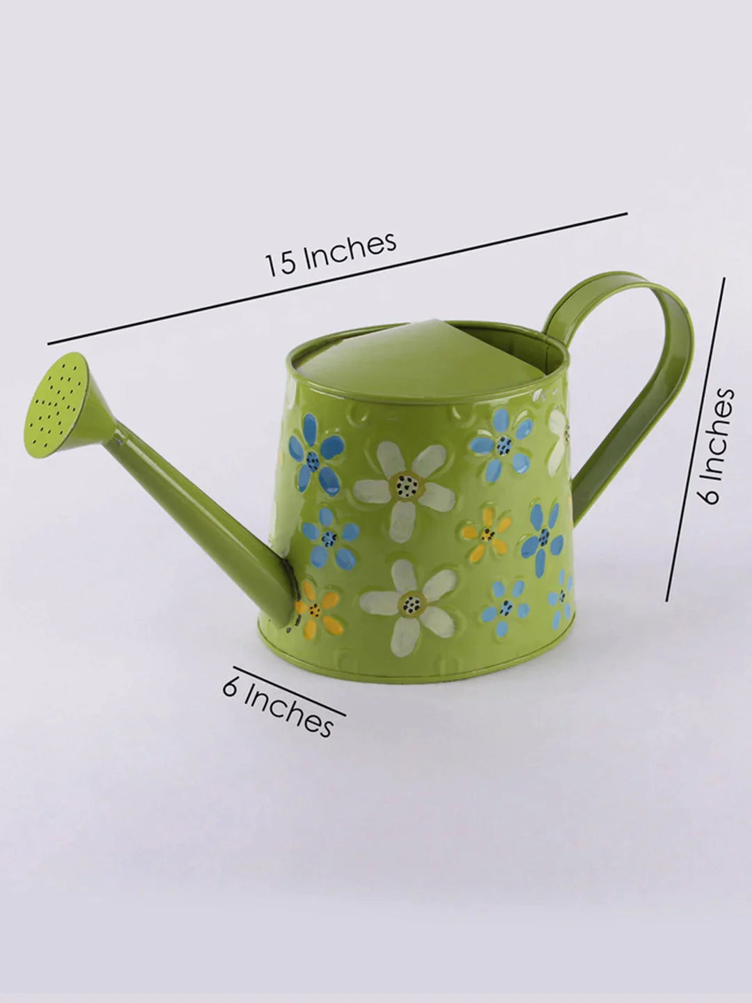 Handpainted Water cane Green