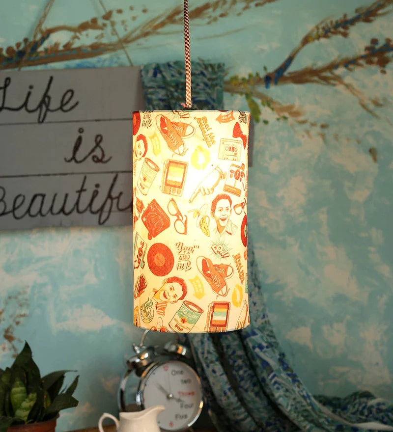 Boy Toys Cylindrical Hanging Shade
