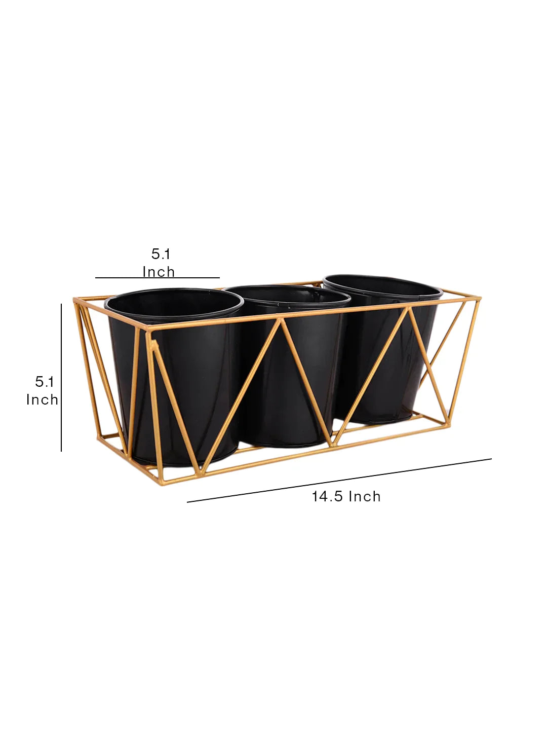 Herb Set Round Black