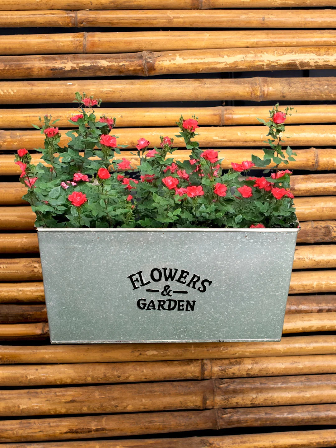 Rectangle Flower & Garden Railing Planter