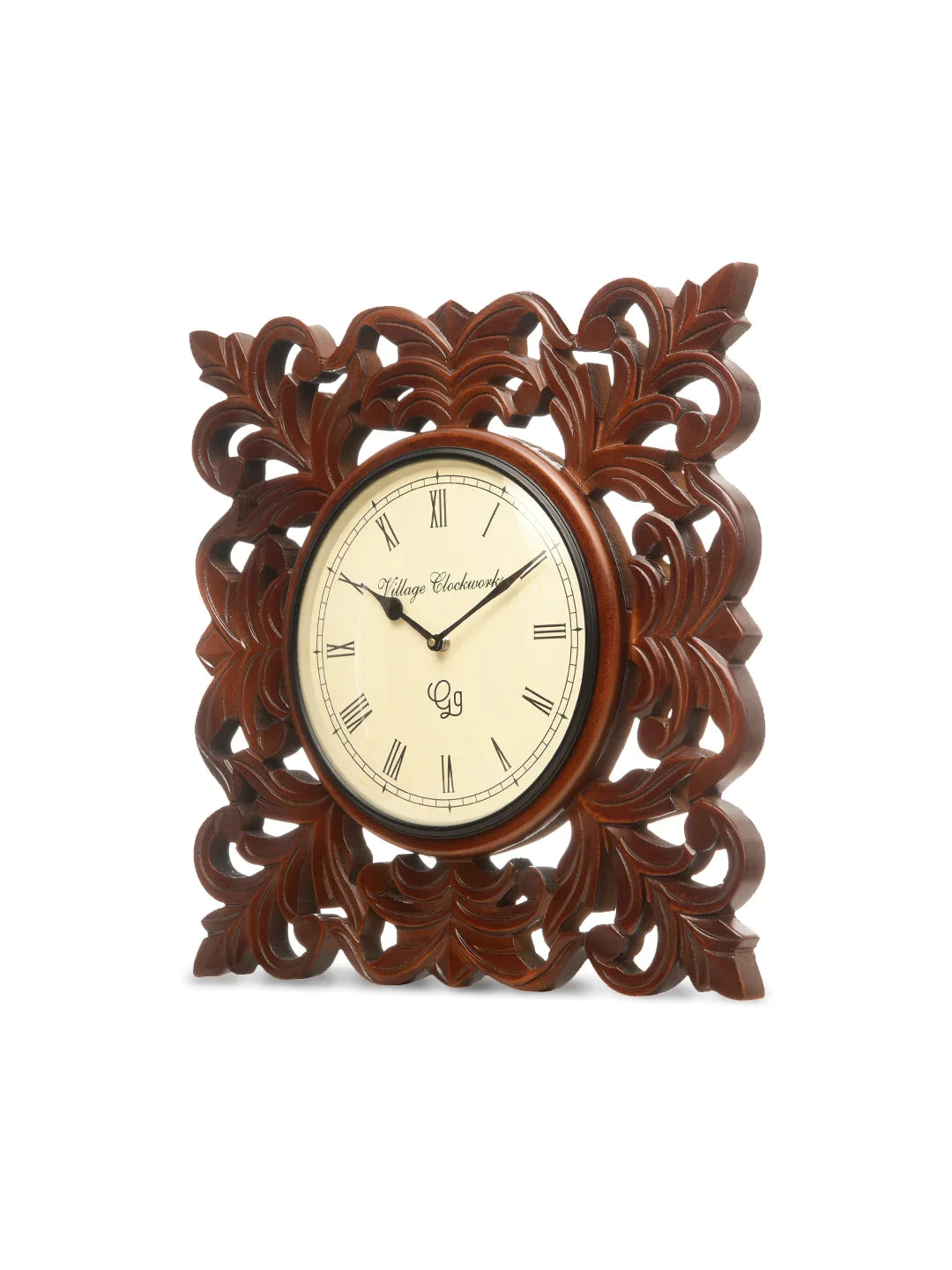 Square Carving Wooden 16 Inches