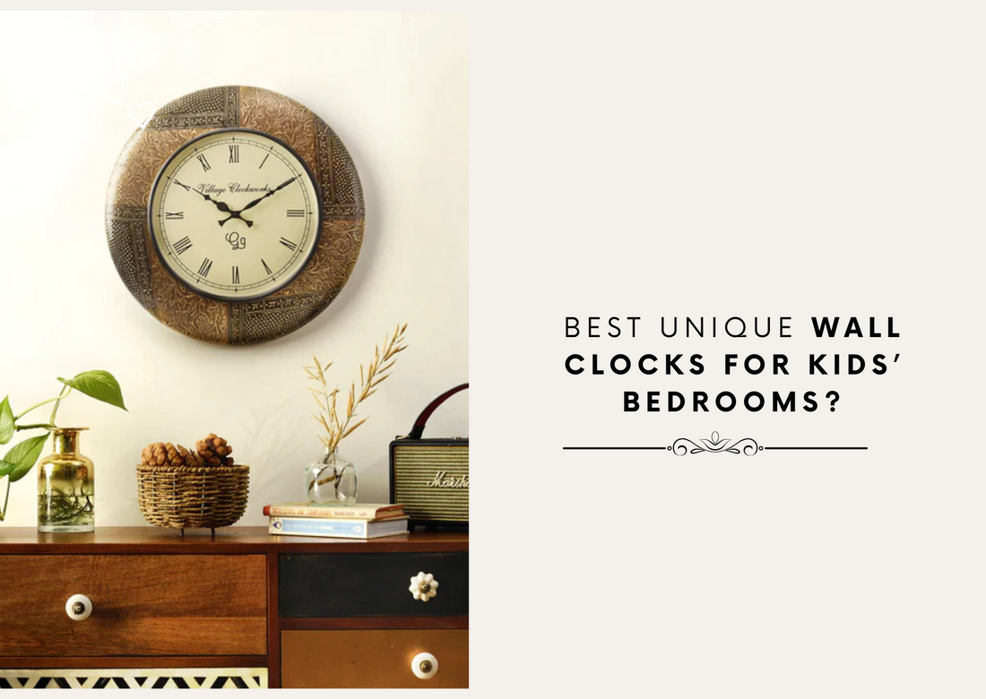 Best Unique Wall Clocks for Kids’ Bedrooms