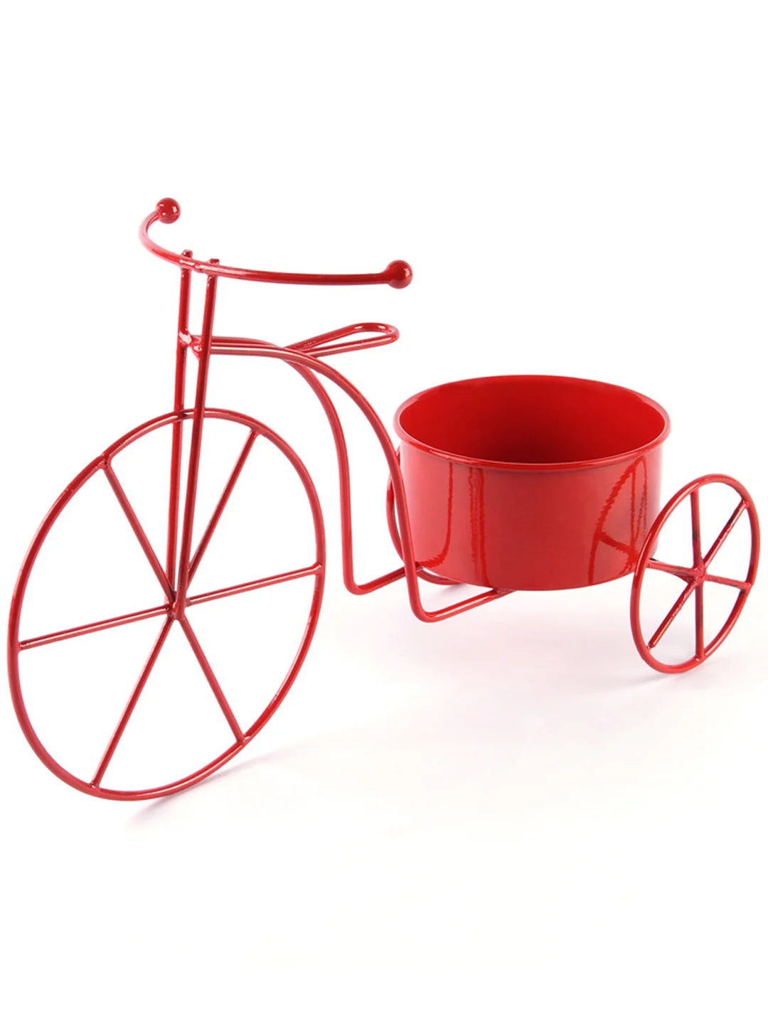 Big Cycle Planter Red