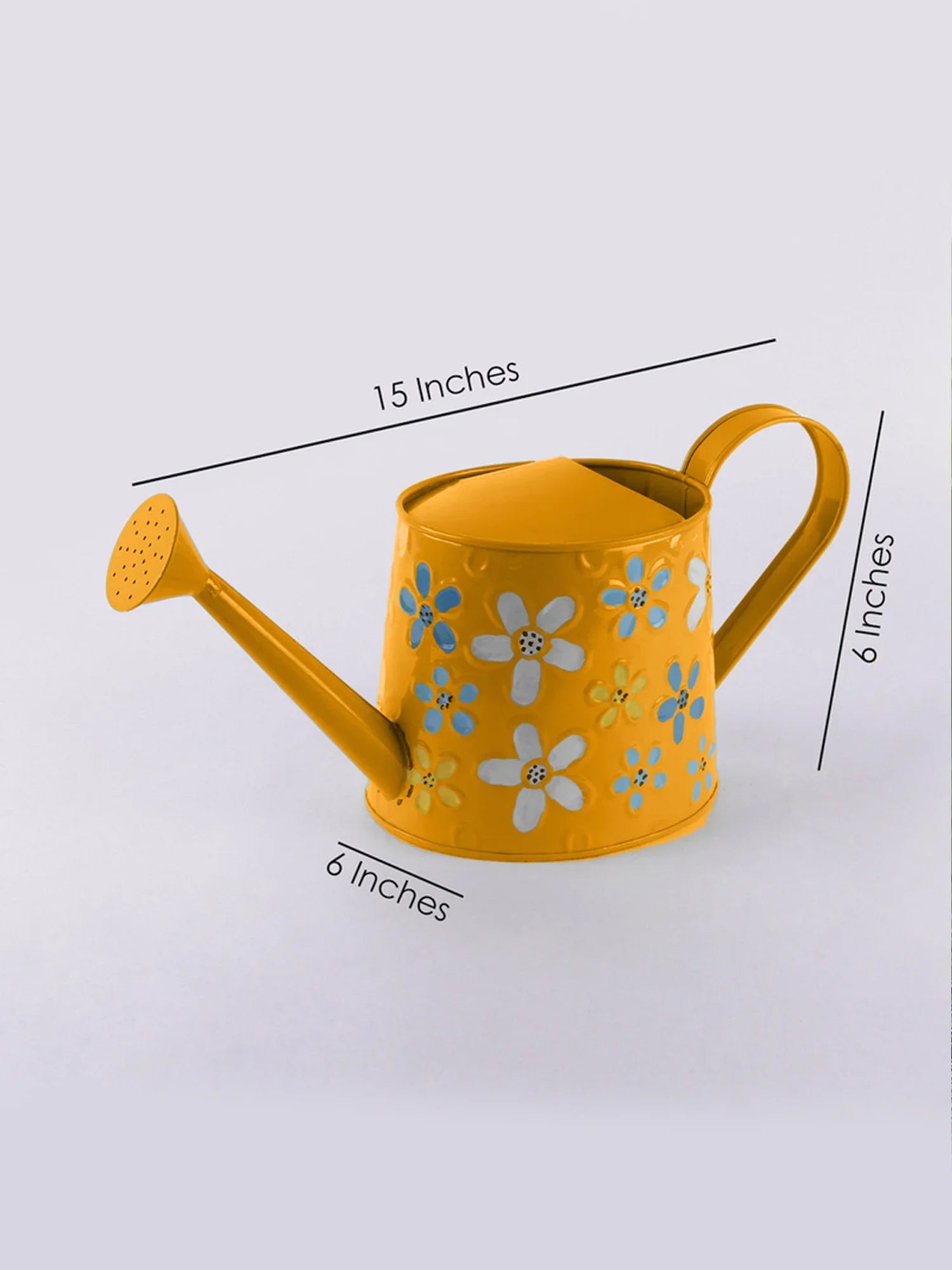 Handpainted Watercane Yellow